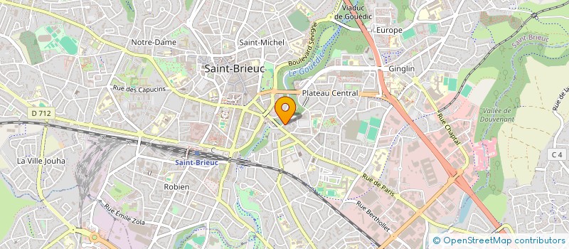 localisation de l'entreprise TERTRE AUX LIEVRES à SAINT-BRIEUC