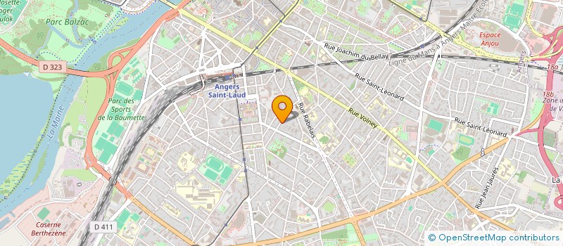 localisation de l'entreprise TERTRIMMO à ANGERS