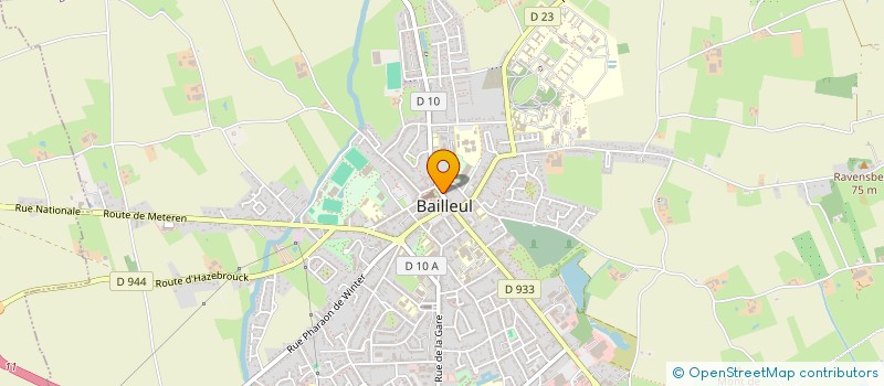 localisation de l'entreprise TERVANDI à BAILLEUL