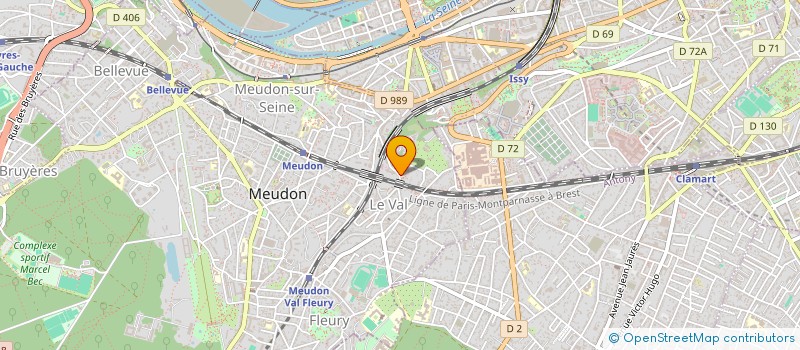 localisation de l'entreprise TERY CONSEIL à MEUDON