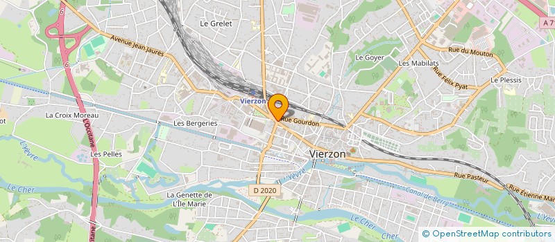 localisation de l'entreprise TERYEL  VIERZON