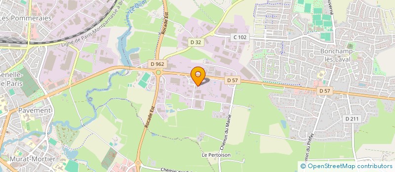 localisation de l'entreprise TERZA IMMO  BONCHAMP-LES-LAVAL