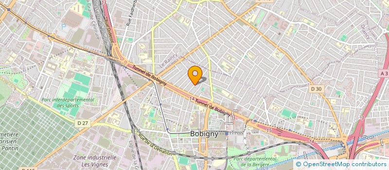 localisation de l'entreprise TERZI MOKRANE à BOBIGNY