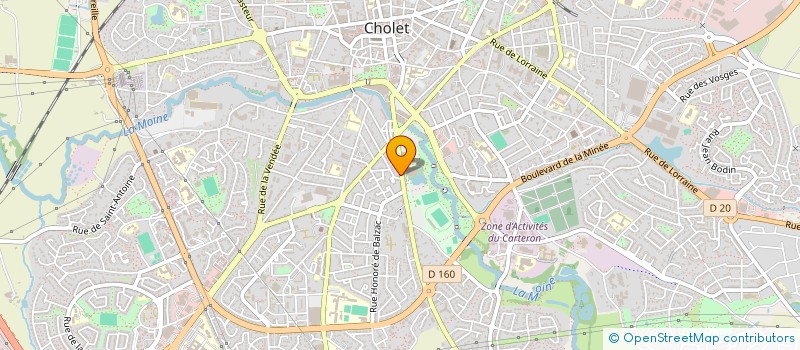 localisation de l'entreprise TERZI49 à CHOLET