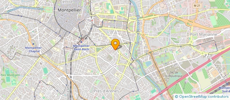 localisation de l'entreprise TERZO à MONTPELLIER