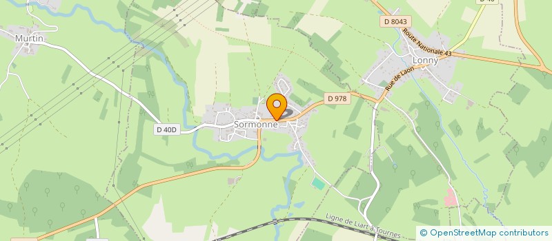 localisation de l'entreprise TES  SORMONNE