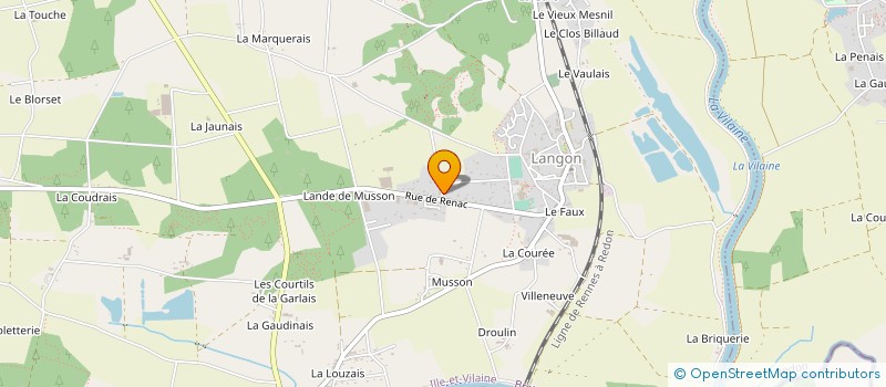 localisation de l'entreprise TES ELECTRONIC SOLUTIONS à LANGON