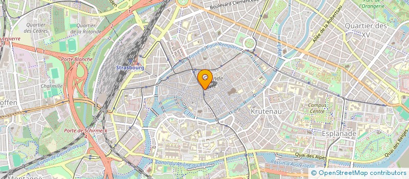 localisation de l'entreprise TES INTERNATIONAL à STRASBOURG
