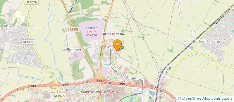localisation de l'entreprise TES SIGNES MES COMPETENCES à DIJON