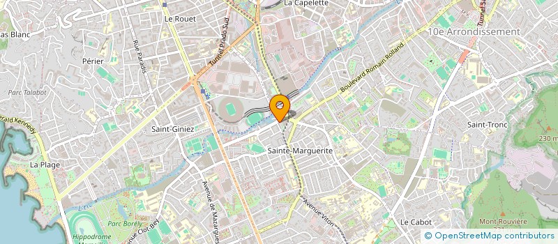 localisation de l'entreprise TES TRANS à MARSEILLE