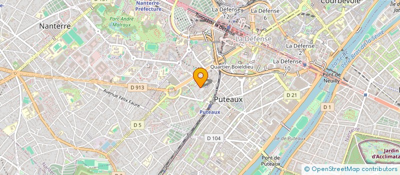 localisation de l'entreprise TESA SERVICES EXTERNALISATION  PUTEAUX