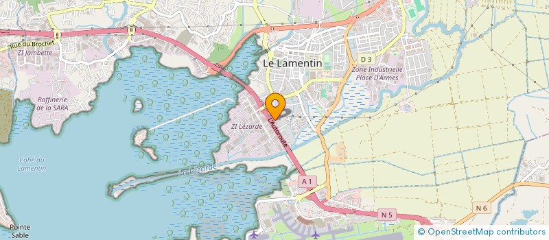 localisation de l'entreprise TESCA GYM CLUB à LE LAMENTIN
