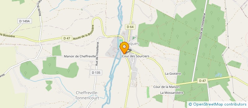 localisation de l'entreprise TESHA DANSE  MEZIDON VALLEE D'AUGE