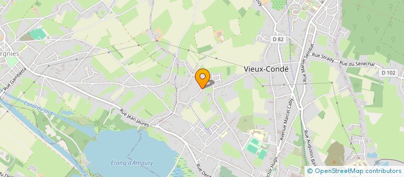 localisation de l'entreprise TESIA à VIEUX-CONDE