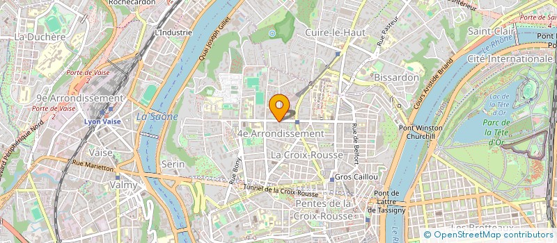 localisation de l'entreprise TESIA IMMOBILIER  LYON