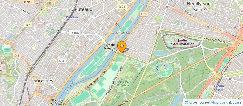 localisation de l'entreprise TESIST à NEUILLY-SUR-SEINE