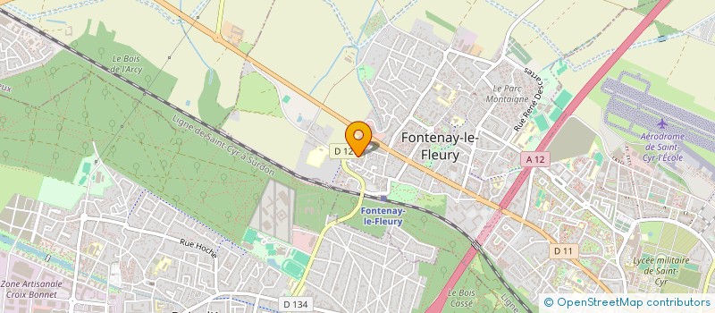 localisation de l'entreprise TESLA ELECTRONIQUE à FONTENAY-LE-FLEURY