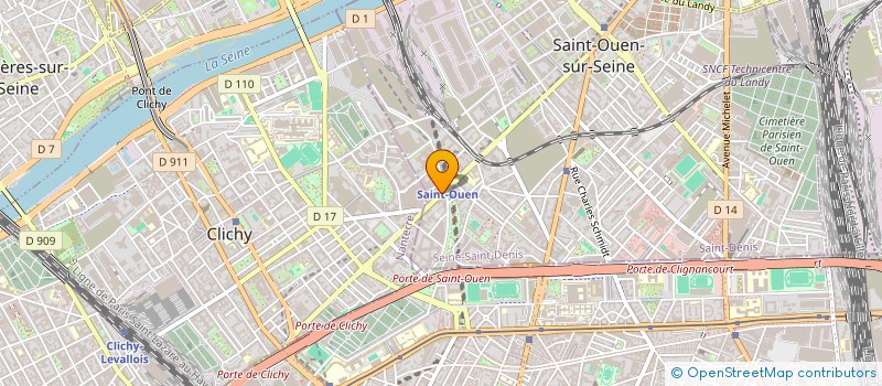 localisation de l'entreprise TESLA FINANCIAL SERVICES FRANCE à SAINT-OUEN-SUR-SEINE