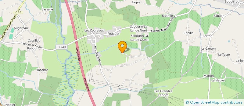 localisation de l'entreprise TESLIMMO  CEZAC