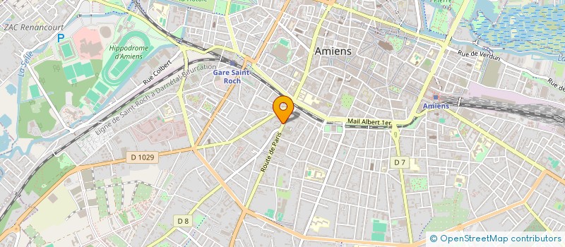 localisation de l'entreprise TESLON DEVELOPPEMENT  AMIENS