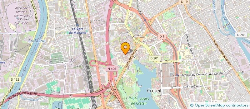 localisation de l'entreprise TESLU PROTECTION à CRETEIL