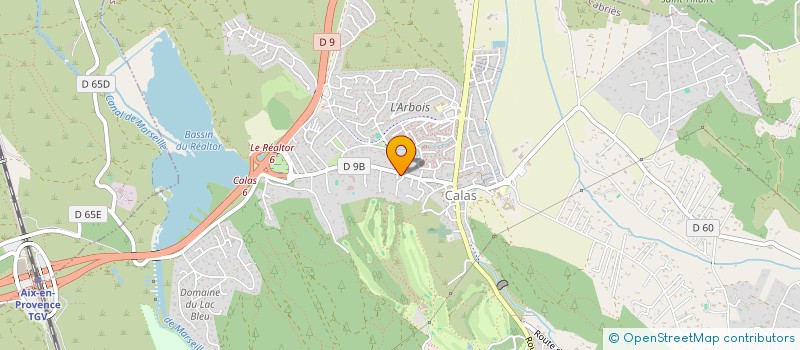 localisation de l'entreprise TESMA  LE THOLONET