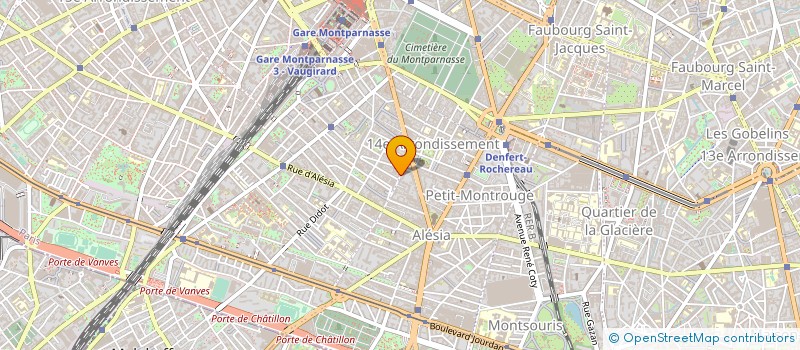 localisation de l'entreprise TESNIMA  PARIS