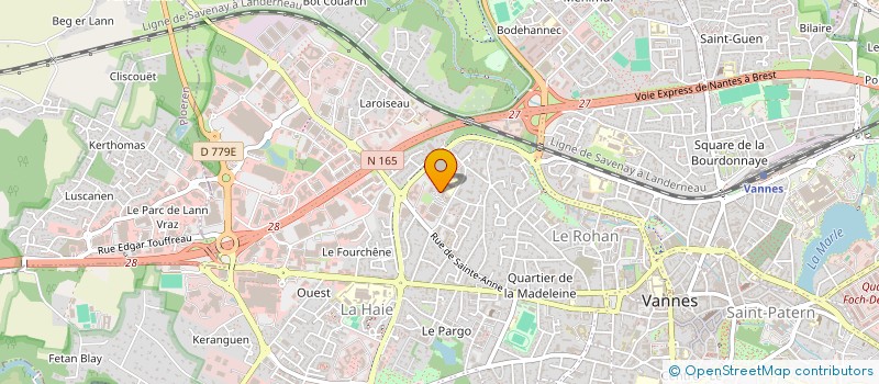 localisation de l'entreprise TESO PROPRETE  VANNES