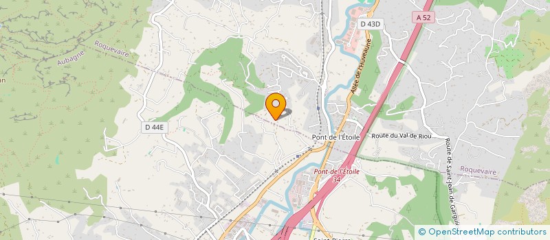 localisation de l'entreprise TESORO  ROQUEVAIRE