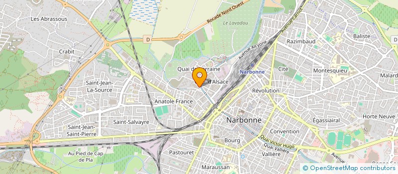 localisation de l'entreprise TESQUIE & CIE à NARBONNE