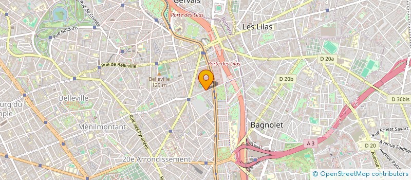 localisation de l'entreprise TESS  PARIS