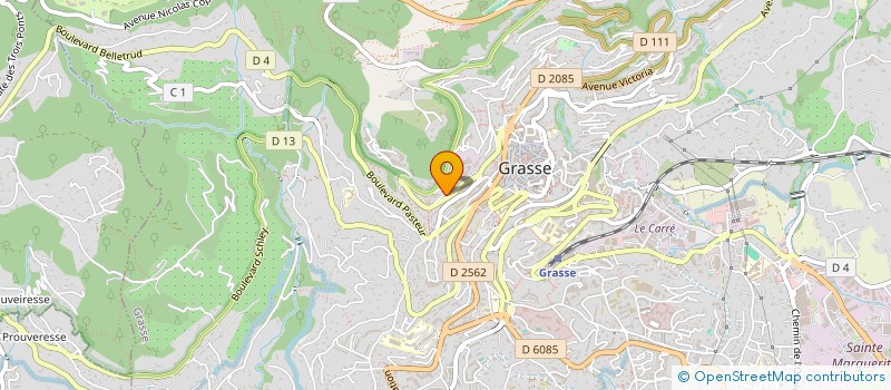 localisation de l'entreprise TESS  GRASSE