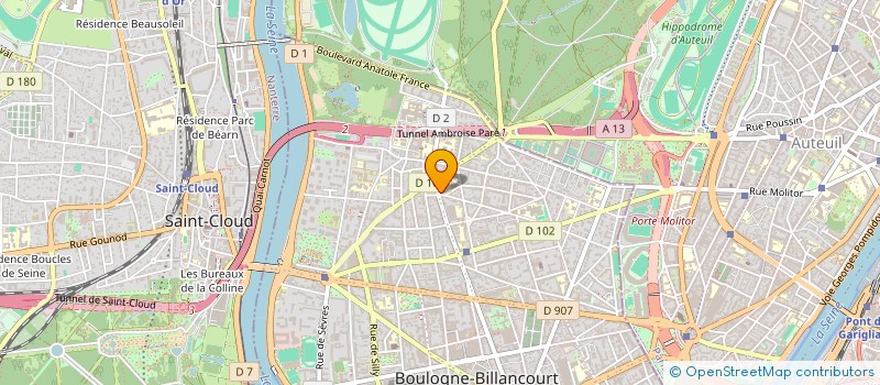 localisation de l'entreprise TESS à BOULOGNE-BILLANCOURT