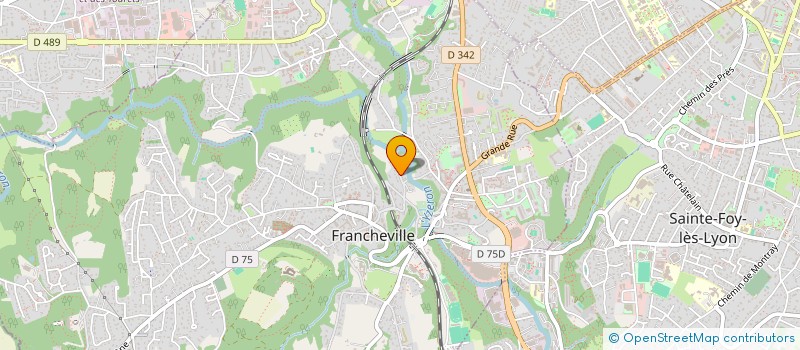 localisation de l'entreprise TESS  FRANCHEVILLE