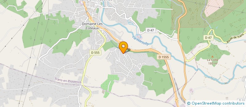 localisation de l'entreprise TESS à TRANS-EN-PROVENCE