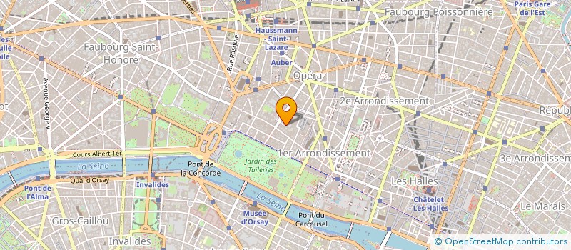 localisation de l'entreprise TESS DIAMONDS & C à PARIS