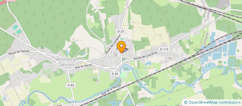 localisation de l'entreprise TESS.EM  MONTFORT-LE-GESNOIS