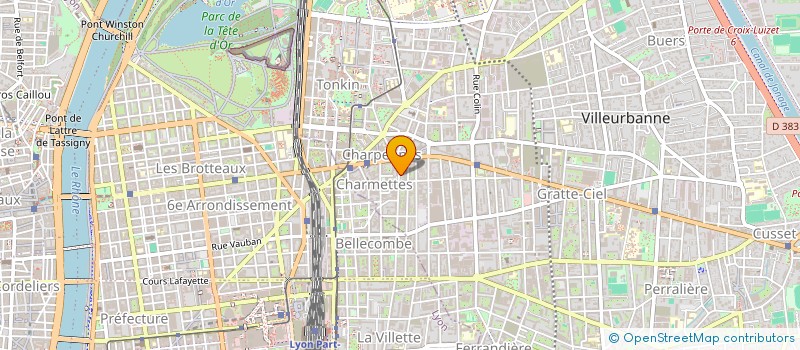 localisation de l'entreprise TESS'EXOTIC  VILLEURBANNE