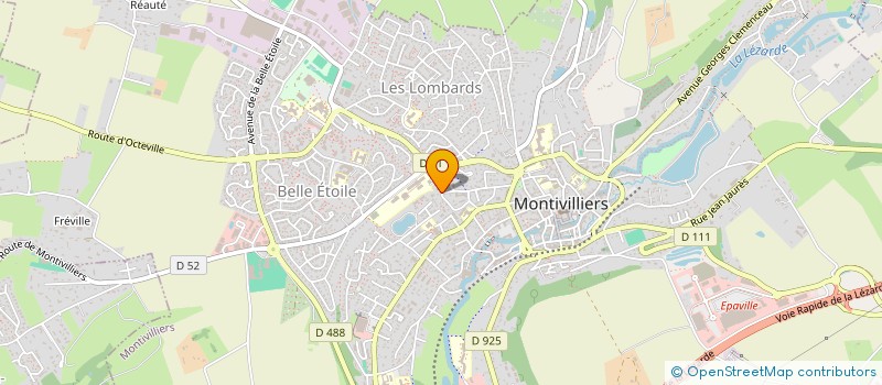 localisation de l'entreprise TESS FAMILY  MONTIVILLIERS