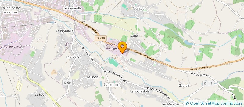 localisation de l'entreprise TESS LM  CARLUS