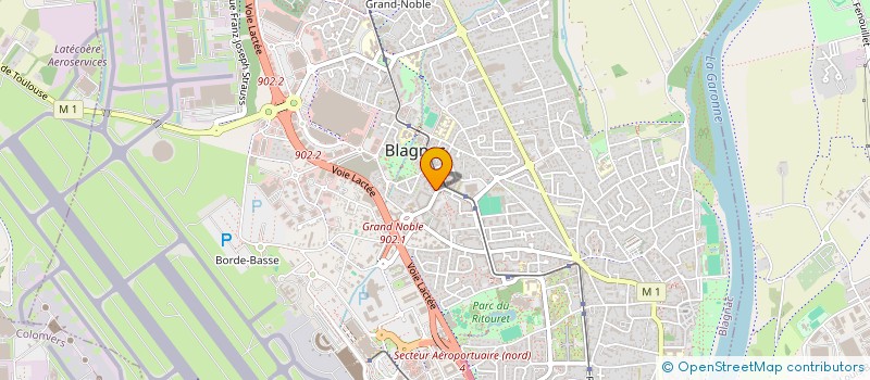 localisation de l'entreprise TESSALA EL MERDJA  BLAGNAC