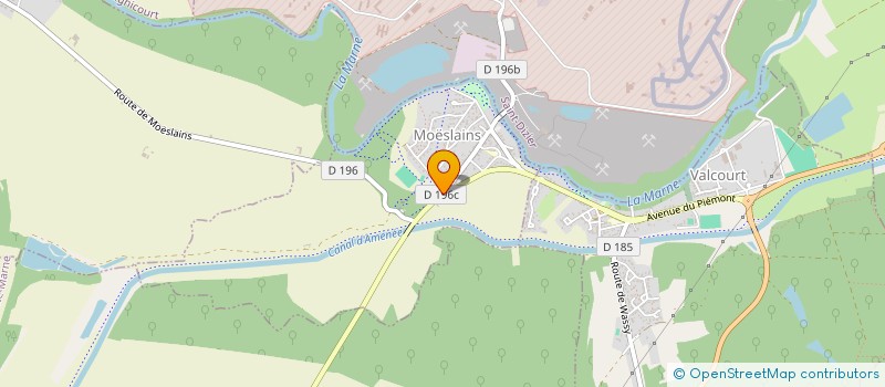 localisation de l'entreprise TESSERA HOLDING à SAINT-DIZIER