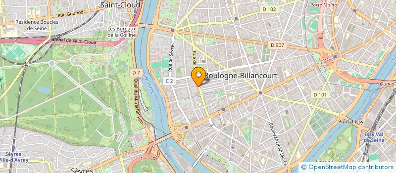 localisation de l'entreprise TESSI DOCUMENTS SERVICES à BOULOGNE-BILLANCOURT