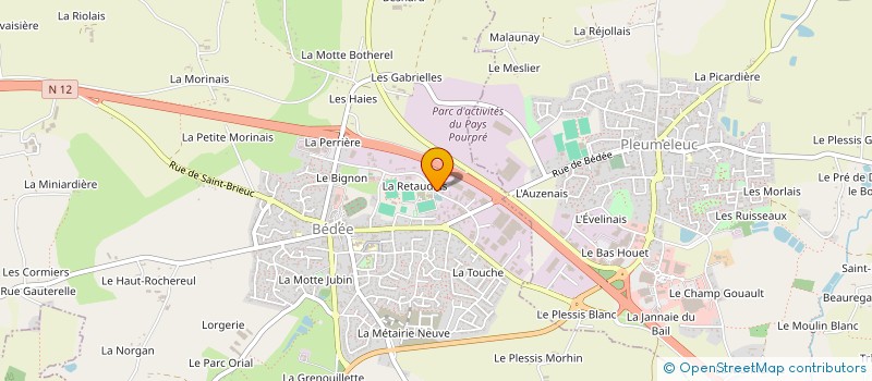 localisation de l'entreprise TESSIER à BEDEE