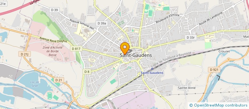 localisation de l'entreprise TESSIER à SAINT-GAUDENS
