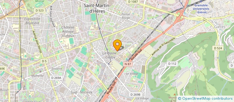 localisation de l'entreprise TESSIER ASHPOOL CAPITAL à SAINT-MARTIN-D'HERES