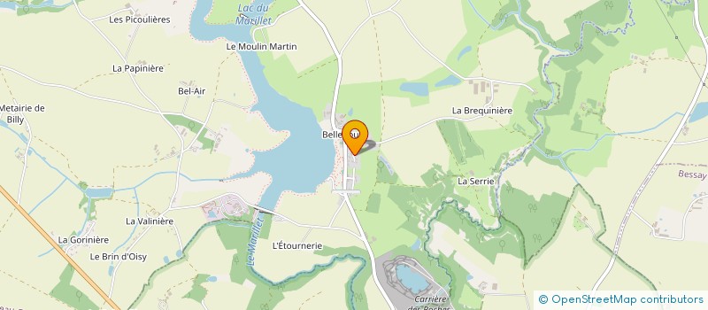 localisation de l'entreprise TESSIER MICHEL TRANSPORTS  LA COUTURE