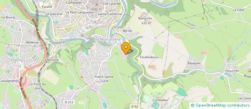 localisation de l'entreprise TESSIER MP  LE MONASTERE