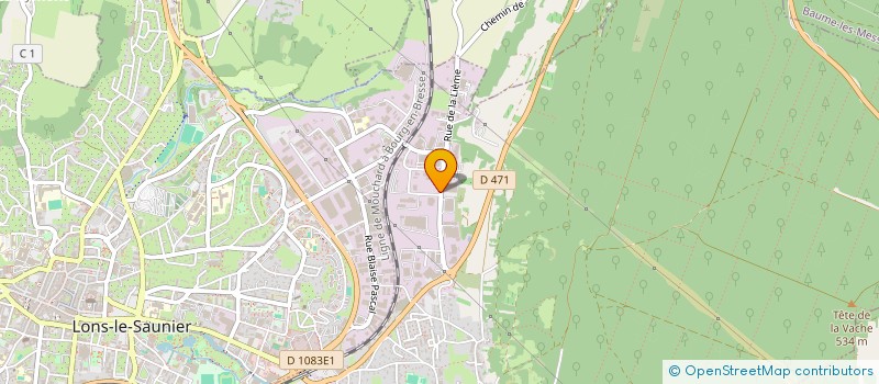 localisation de l'entreprise TESSIER PHILIPPE T.G.D.R.  PERRIGNY