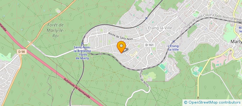 localisation de l'entreprise TESSITURE  L'ETANG-LA-VILLE